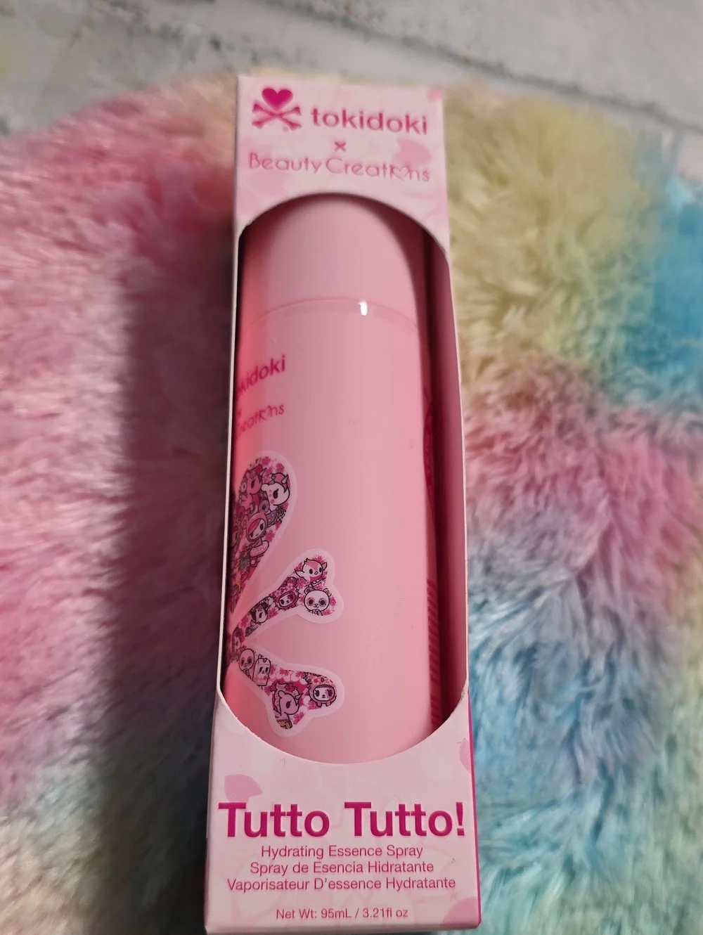 tokidoki Pink Tutto Tutto! Hydrating Essence Spray